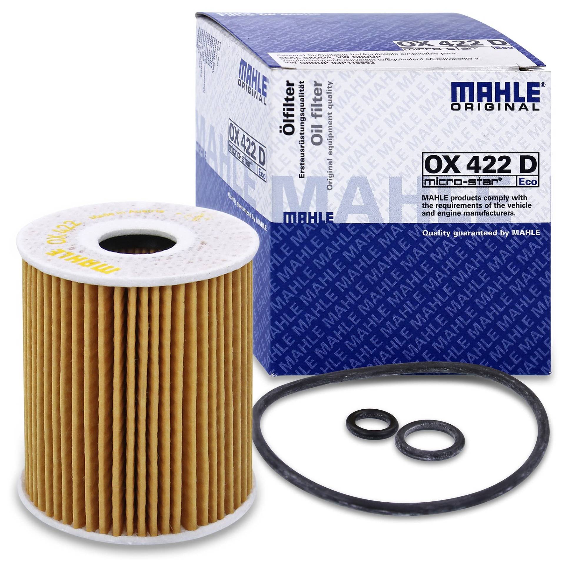 MAHLE OX 422D Ölfilter von MAHLE