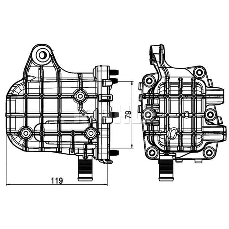 Mahle AGR-K?hler Citroen Ford Peugeot von MAHLE