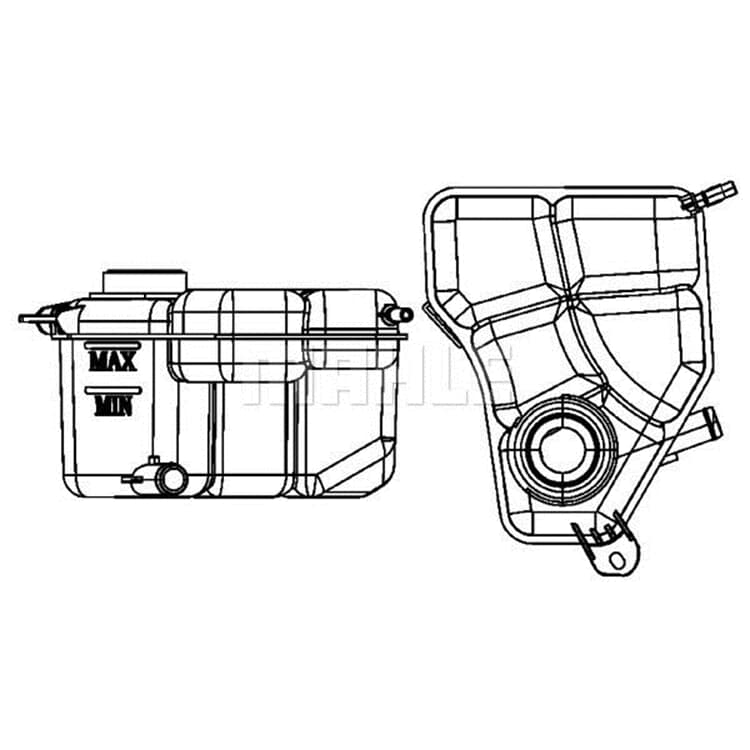 Mahle Ausgleichsbeh?lter f?r K?hlmittel Ford Fiesta Fusion von MAHLE