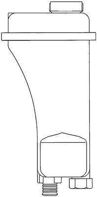 Mahle Ausgleichsbehälter, Kühlmittel [Hersteller-Nr. CRT51000S] für BMW von MAHLE