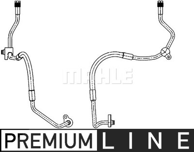 Mahle Hochdruckleitung, Klimaanlage [Hersteller-Nr. AP119000P] für Ford von MAHLE