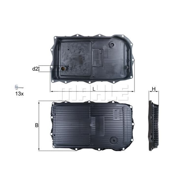 Mahle Hydraulikfilter Audi BMW Jaguar Land Rover von MAHLE