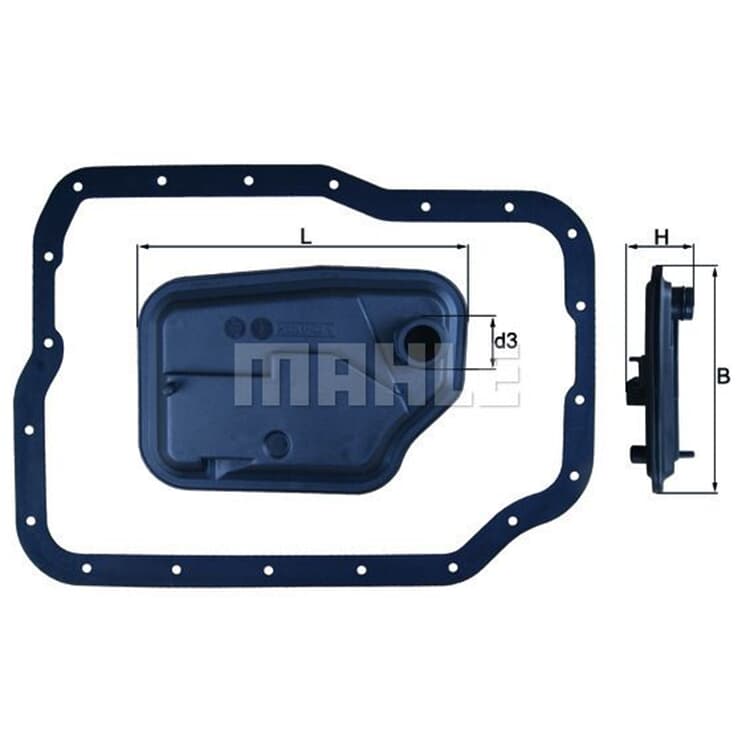 Mahle Hydraulikfilter f?r Automatik Ford C-Max Fiesta Focus Mazda 3 323 5 6 Premacy von MAHLE