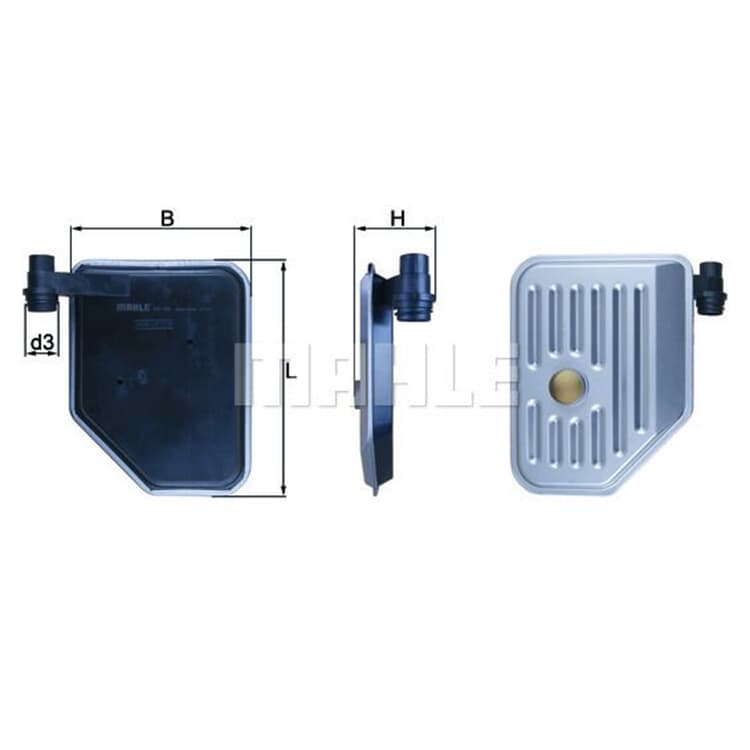 Mahle Hydraulikfilter f?r Automatik Hyundai Kia von MAHLE