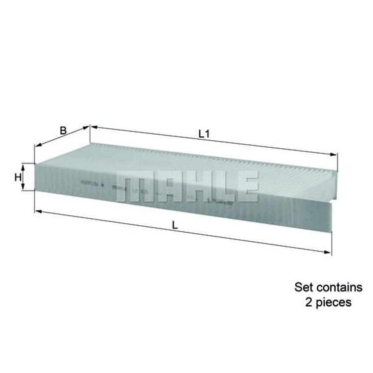 Mahle Innenraumfilter Citroen DS Opel Peugeot Toyota von MAHLE