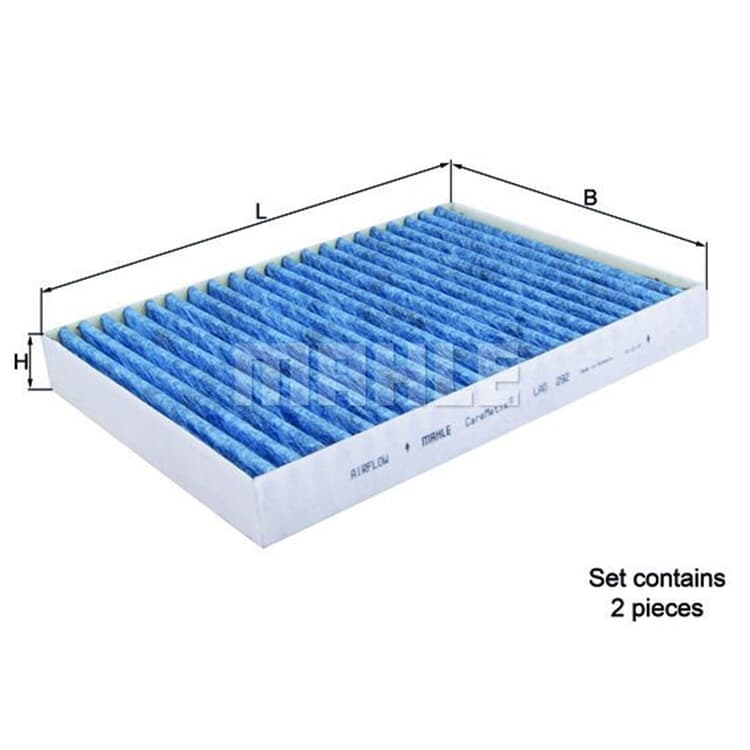 Mahle Innenraumfilter Mercedes S-Klasse Ssangyong Musso von MAHLE