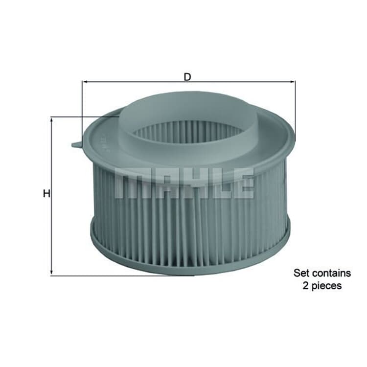 Mahle Innenraumfilter Porsche 911 von MAHLE