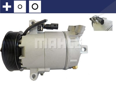 Mahle Kompressor, Klimaanlage [Hersteller-Nr. ACP164000S] für Nissan, Renault von MAHLE