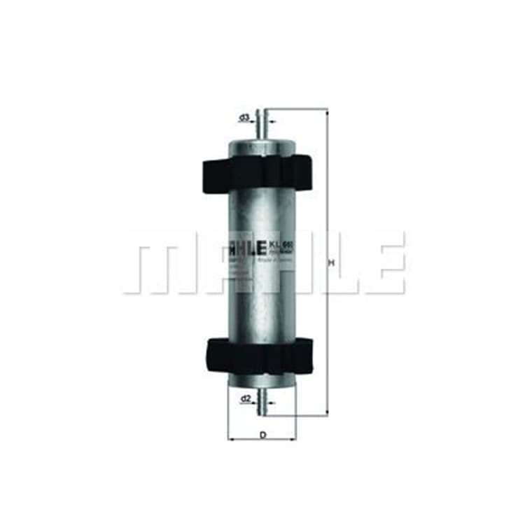 Mahle Kraftstofffilter Audi A5 Q5 von MAHLE