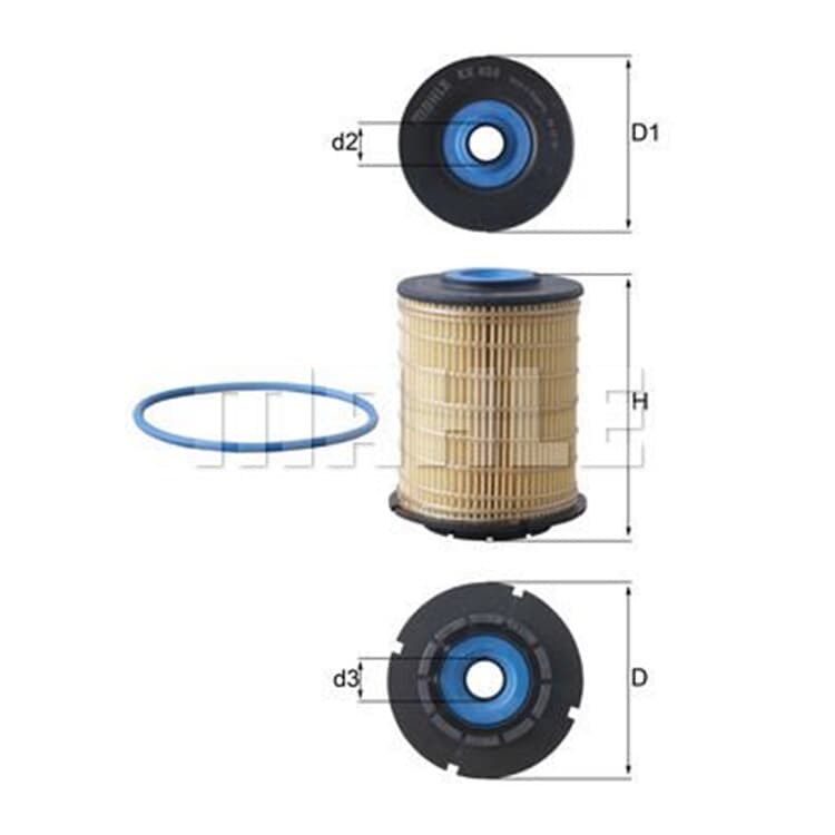 Mahle Kraftstofffilter Chevrolet Aveo Trax Opel Mokka von MAHLE