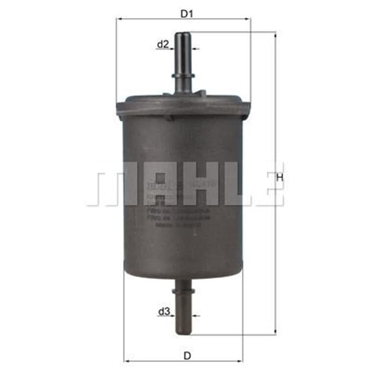 Mahle Kraftstofffilter Dacia Nissan Renault von MAHLE