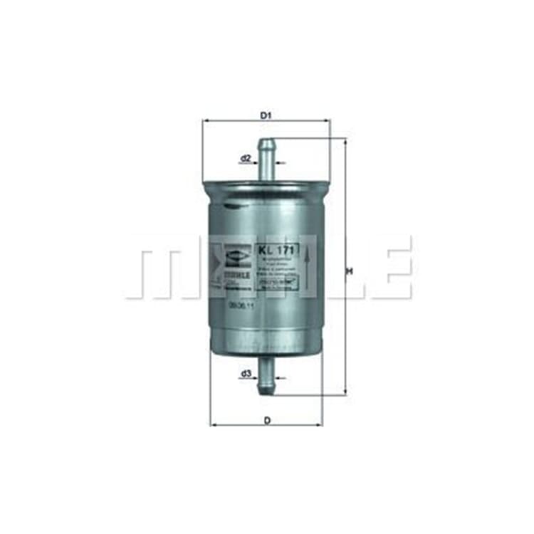 Mahle Kraftstofffilter Ford Isuzu Nissan Opel von MAHLE