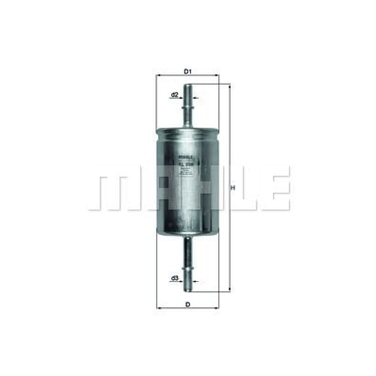 Mahle Kraftstofffilter Ford Mazda Volvo von MAHLE