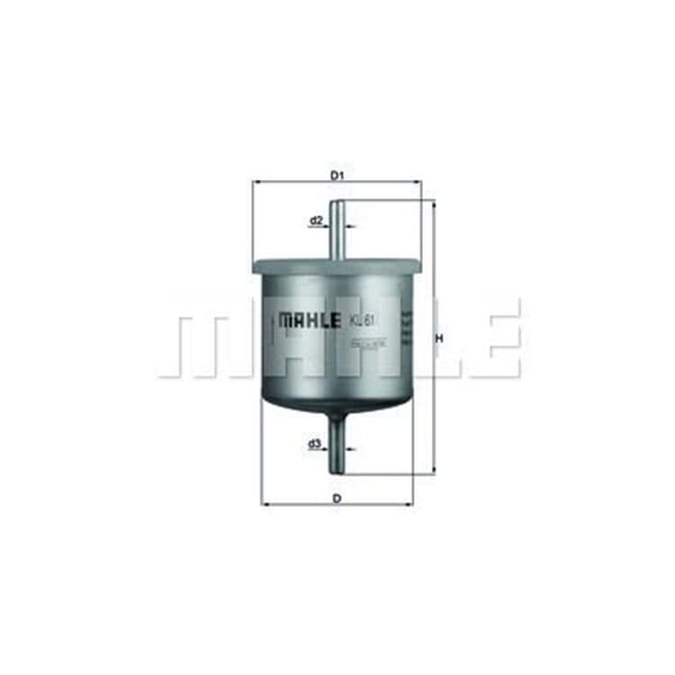 Mahle Kraftstofffilter Ford Mazda von MAHLE