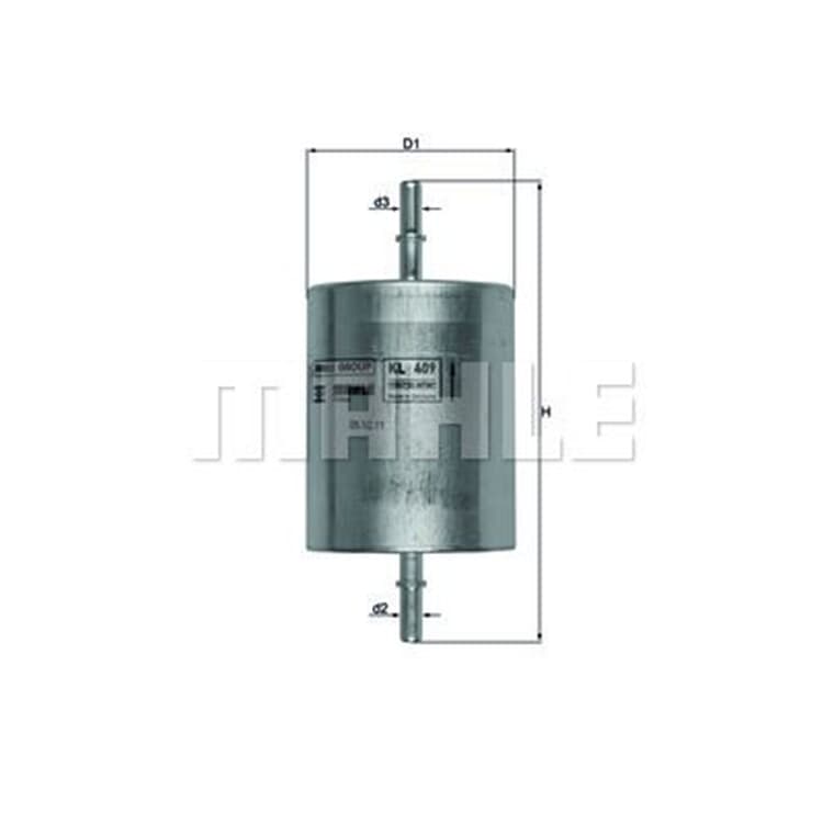 Mahle Kraftstofffilter Ford Mondeo Transit von MAHLE