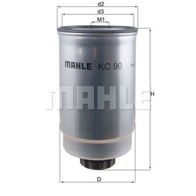 Mahle Kraftstofffilter Ford Transit von MAHLE