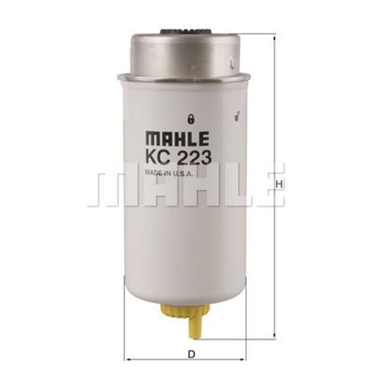 Mahle Kraftstofffilter Ford Transit von MAHLE