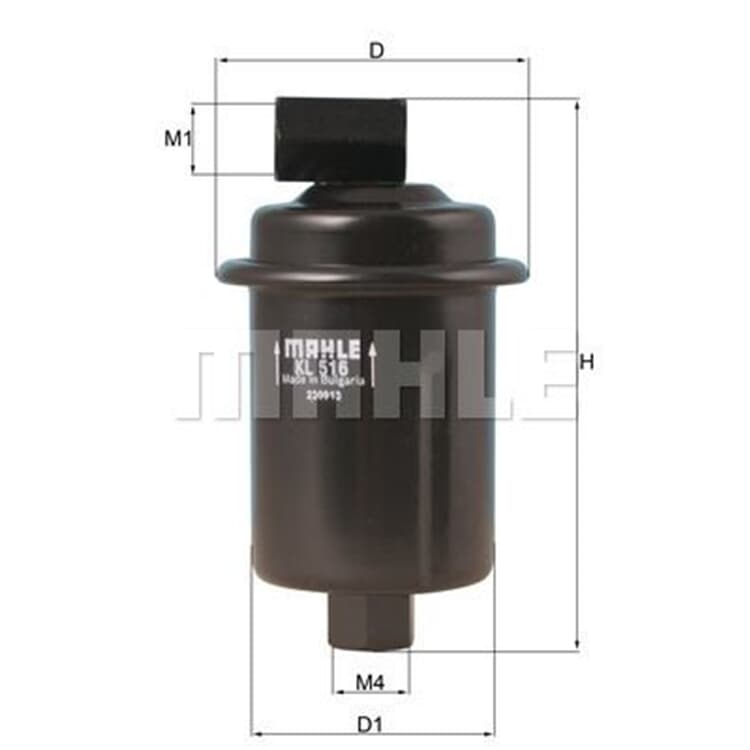 Mahle Kraftstofffilter Hyundai Atos von MAHLE