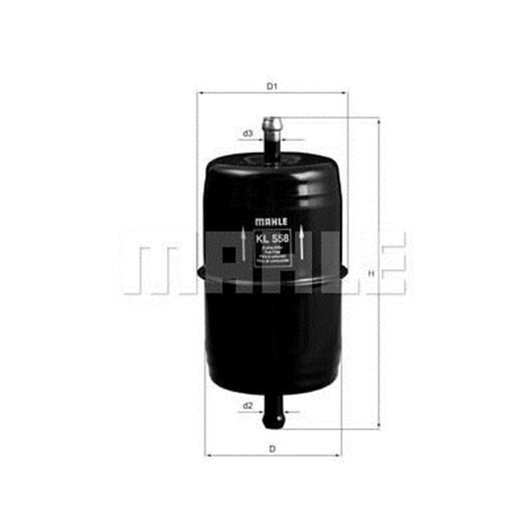 Mahle Kraftstofffilter Jeep Skoda von MAHLE