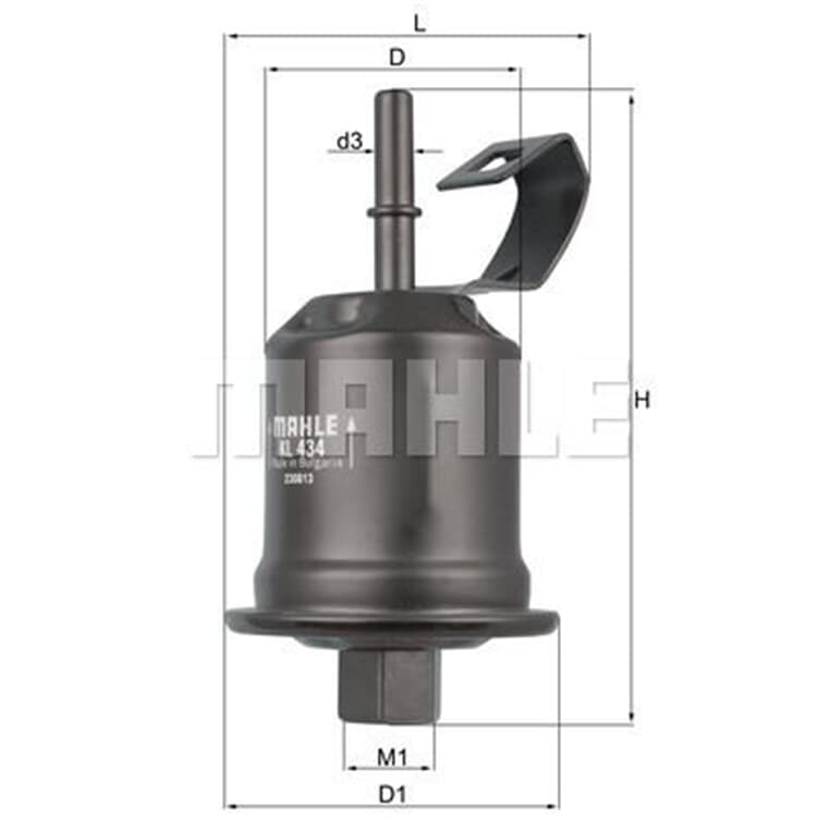 Mahle Kraftstofffilter Toyota Avensis T22 von MAHLE