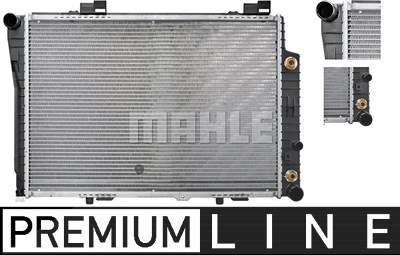 Mahle Kühler, Motorkühlung [Hersteller-Nr. CR270000P] für Mercedes-Benz von MAHLE