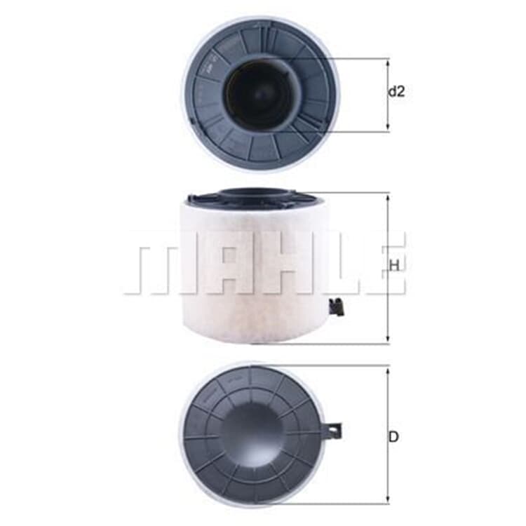 Mahle Luftfilter Audi A4 A5 Q5 von MAHLE