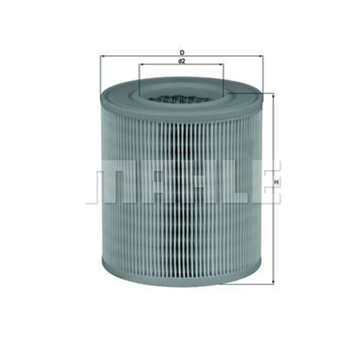 Mahle Luftfilter Audi A6 4F von MAHLE