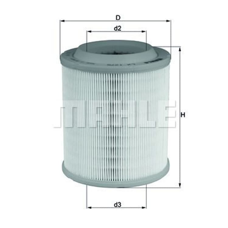 Mahle Luftfilter Audi A8 von MAHLE