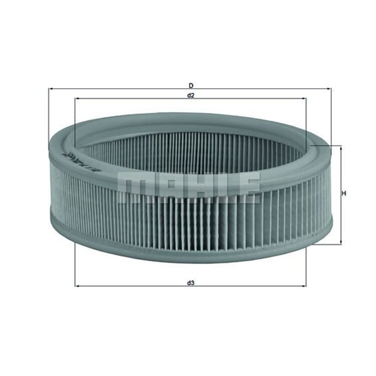 Mahle Luftfilter Austin MG Rover von MAHLE