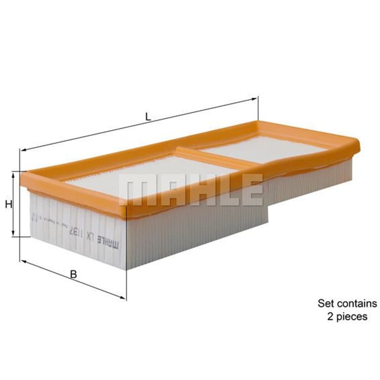 Mahle Luftfilter Chrysler Crossfire Mercedes Slk von MAHLE