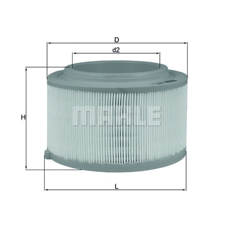 Mahle Luftfilter Ford Ranger von MAHLE