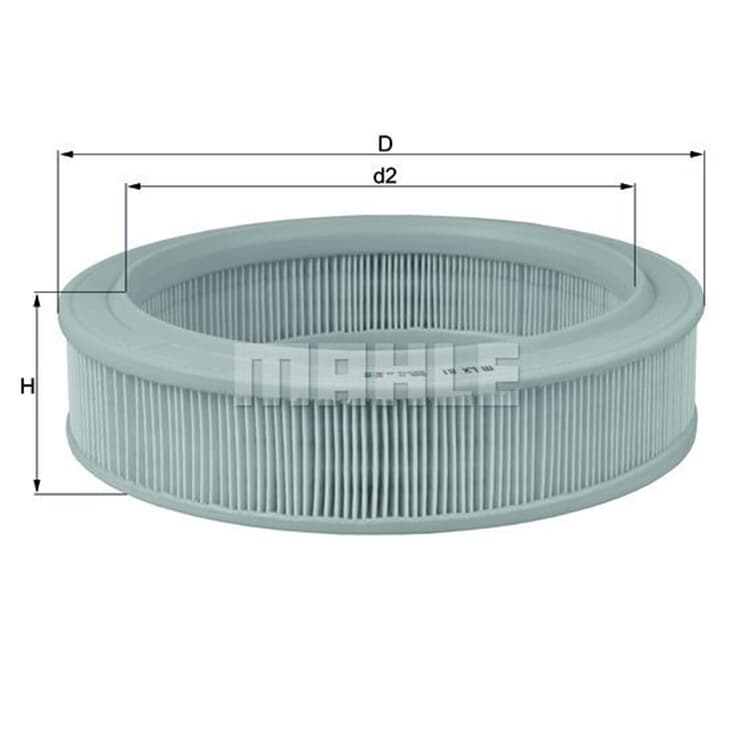 Mahle Luftfilter Ford Renault Saab von MAHLE