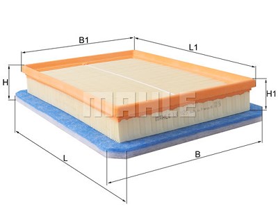 Mahle Luftfilter [Hersteller-Nr. LX1825] für Opel von MAHLE