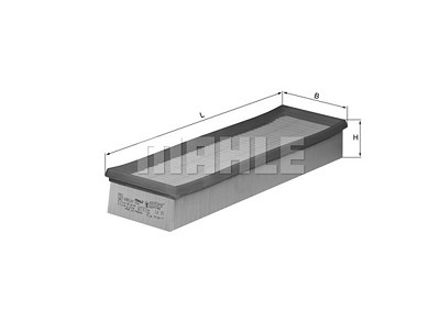 Mahle Luftfilter [Hersteller-Nr. LX35] für Opel, Renault, Volvo von MAHLE