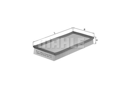 Mahle Luftfilter [Hersteller-Nr. LX504] für Mitsubishi von MAHLE