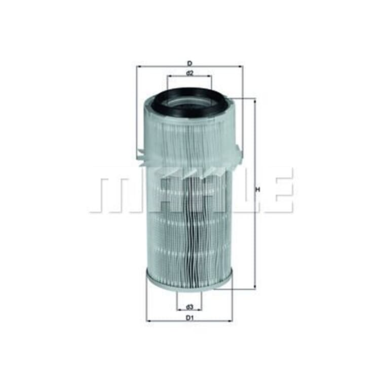 Mahle Luftfilter Hyundai Galloper H100 Mitsubishi Galloper L von MAHLE