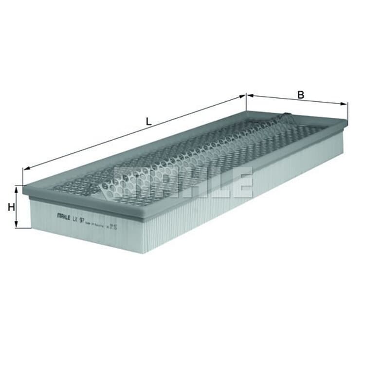 Mahle Luftfilter Mercedes 124 G-Klasse von MAHLE