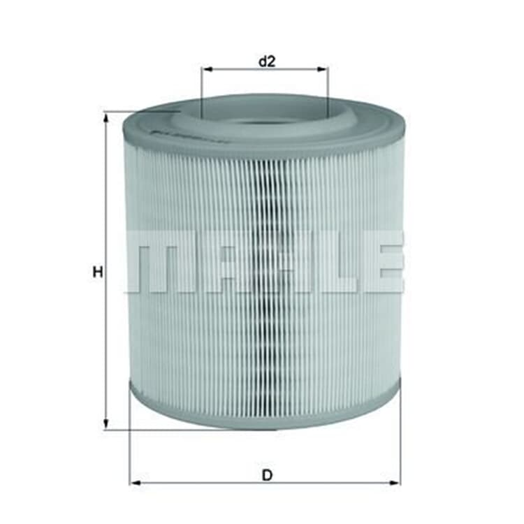 Mahle Luftfilter Nissan Cabstar Nt400 von MAHLE