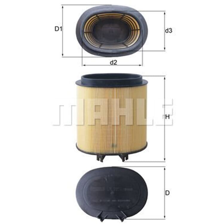 Mahle Luftfilter Porsche 911 Panamera von MAHLE