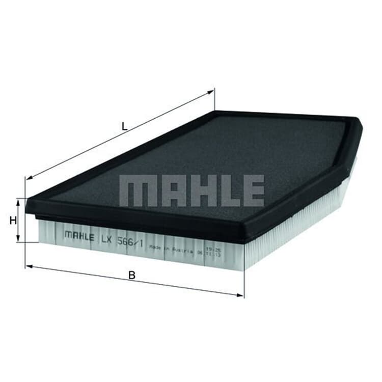 Mahle Luftfilter Porsche Boxster von MAHLE