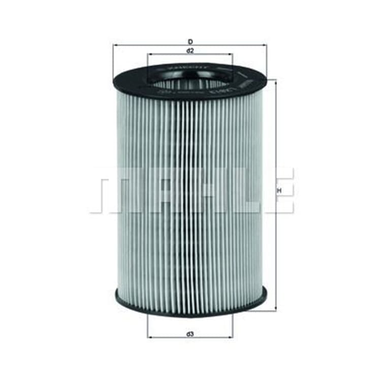 Mahle Luftfilter Smart Cabrio City-Coupe Fortwo von MAHLE