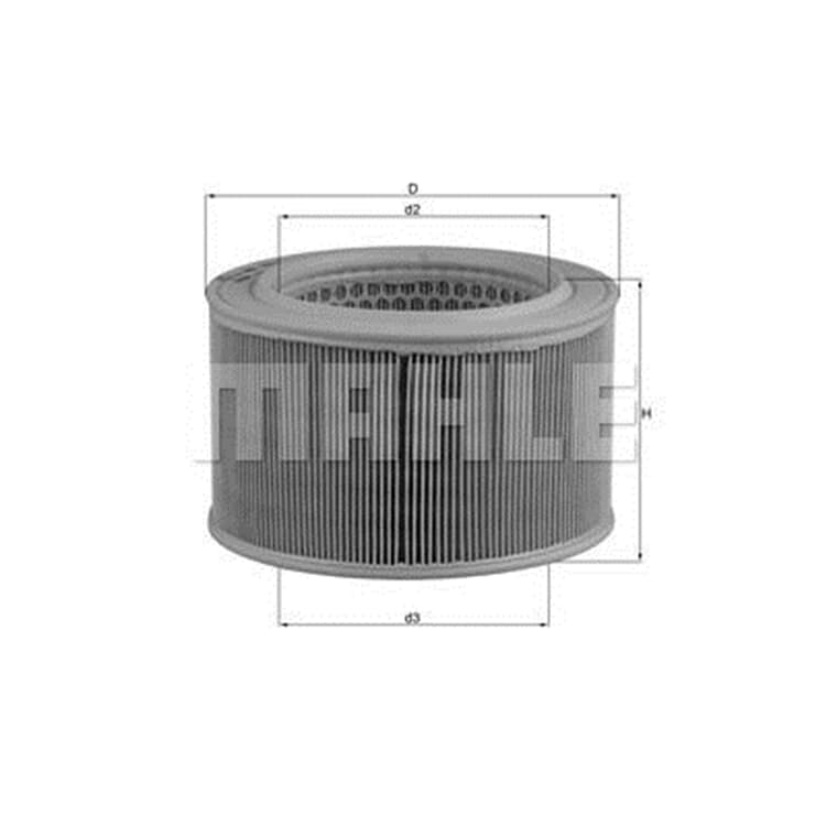 Mahle Luftfilter Suzuki Samurai Sj413 von MAHLE