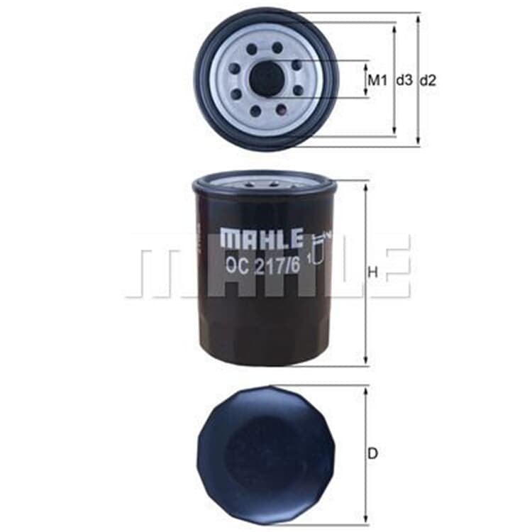 Mahle ?lfilter Fiat Suzuki von MAHLE