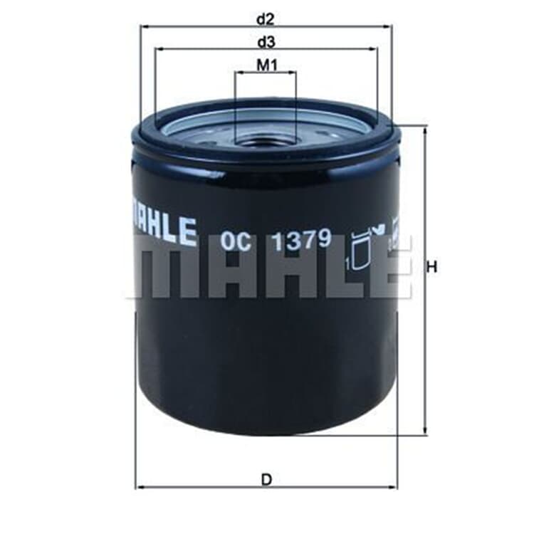 Mahle ?lfilter HARLEY-DAVIDSON von MAHLE