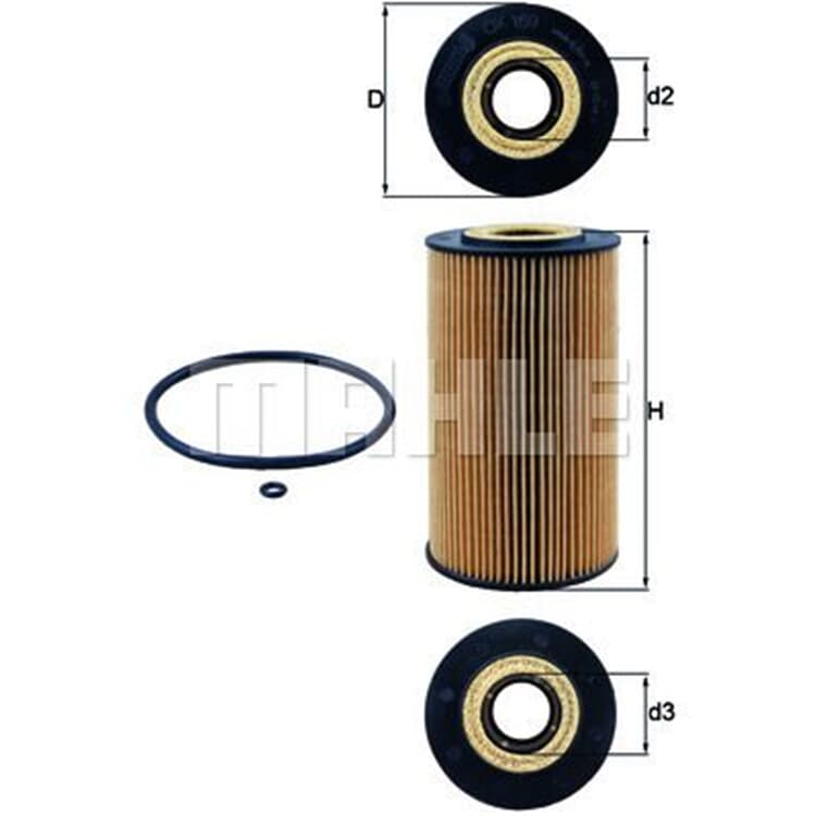 Mahle ?lfilter Mercedes E-Klasse G-Klasse M-Klasse S-Klasse von MAHLE