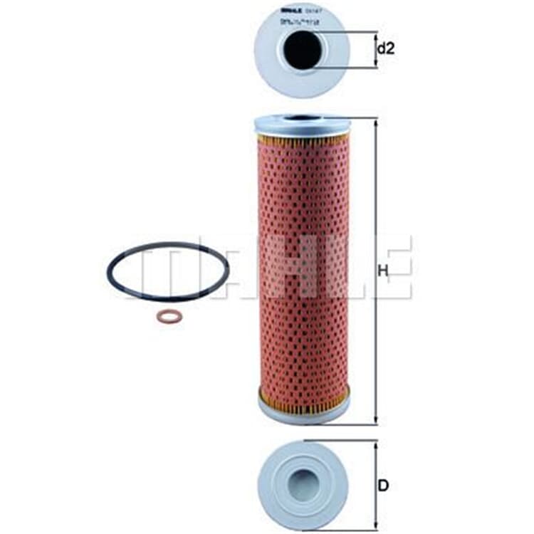 Mahle ?lfilter Mercedes S-Klasse Sl von MAHLE