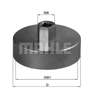 Mahle Ölfilterschlüssel [Hersteller-Nr. OCS4] von MAHLE