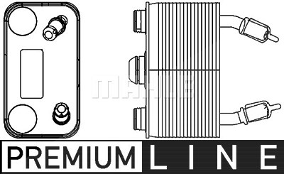 Mahle Ölkühler, Automatikgetriebe [Hersteller-Nr. CLC166000P] für BMW von MAHLE