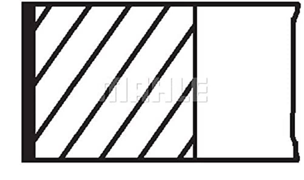 Mahle Original 011 06 N0 Kolbenringsatz von MAHLE