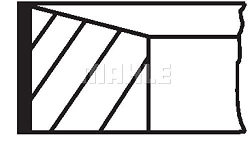 Mahle Original 022 07 N0 Kolbenringsatz von MAHLE